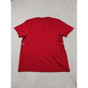 Buffalo David Bitton Shirt Mens 2X Red Short Sleeve Crew Neck